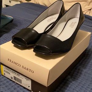 Franco Sarto Black Heels